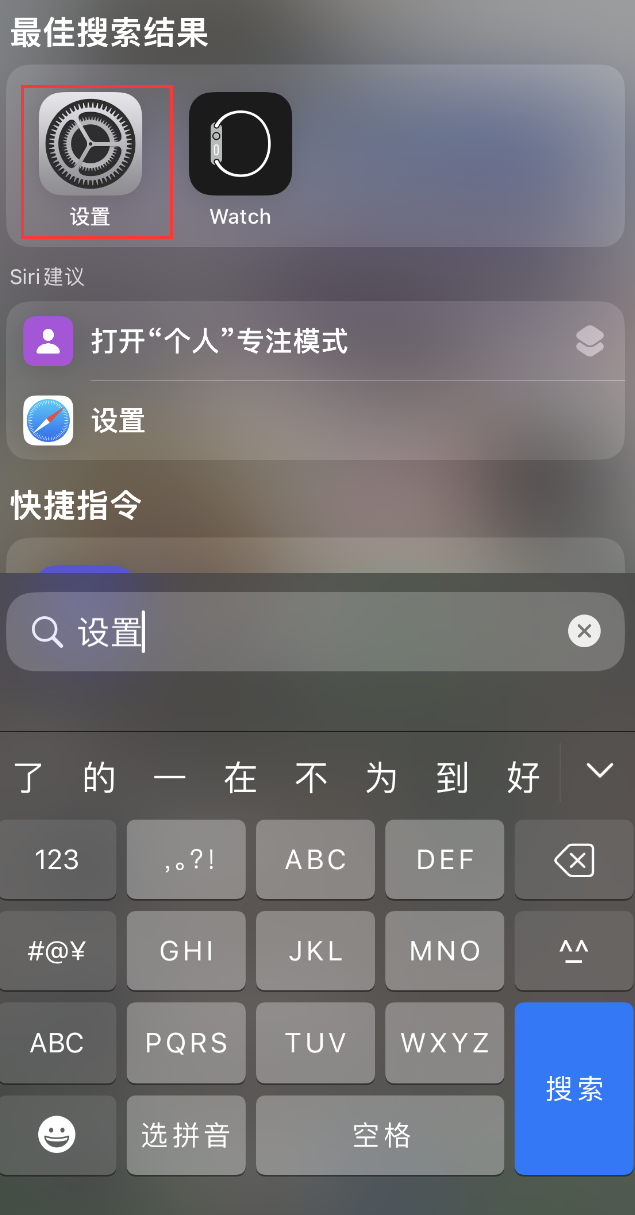 樟木头镇苹果手机维修分享：iPhone 找不到“设置”或“App Store”怎么办？ 