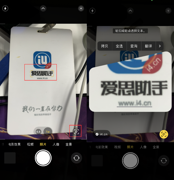 樟木头镇苹果手机维修分享升级iOS 16后如何通过相机翻译文本 