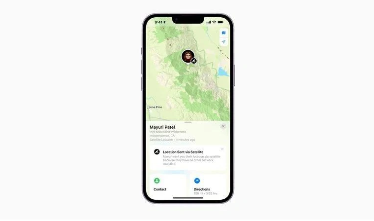 樟木头镇苹果14维修分享iPhone14系列中 FindMy功能通过卫星分享位置方法教程 