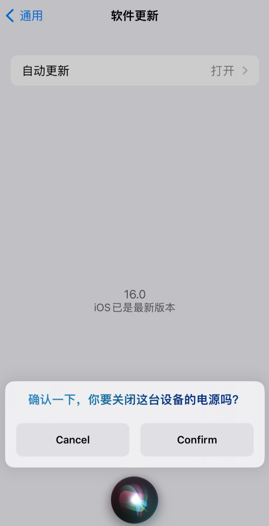 樟木头镇苹果手机维修分享iOS 16 新功能：呼叫 Siri 即可让 iPhone 关机 